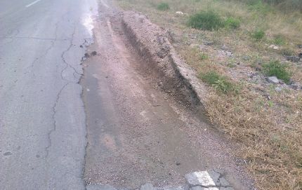 FOTOS ENVIADOS POR VECINOS DEL ESTADO DE LA RUTA  3