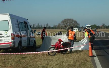 TRAGEDIA EN GUADALUPE NORTE, MUEREN DOS HERMANOS EN ACCIDENTE SOBRE  LA RUTA 11