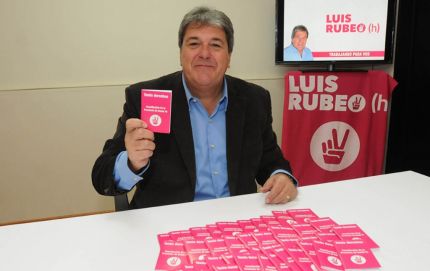 Luis Rubeo visitará la ciudad de Vera