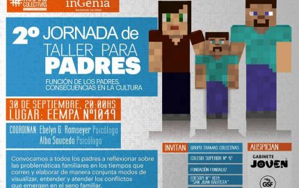Taller para padres: “FUNCIÓN DE LOS PADRES. CONSECUENCIAS EN LA CULTURA”