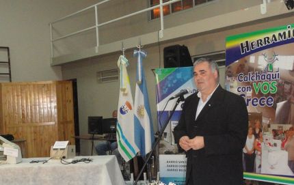 CONSTRUCCION DE DOS DEPENDENCIAS , ENTREGA DE HERRAMIENTAS DE TRABAJO Y PENSIONES NACIONALES