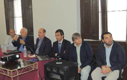 PUCHETA  Y FABRONI EN REUNION SOBRE EL DESARROLLO DEL GASODUCTO NORTE
