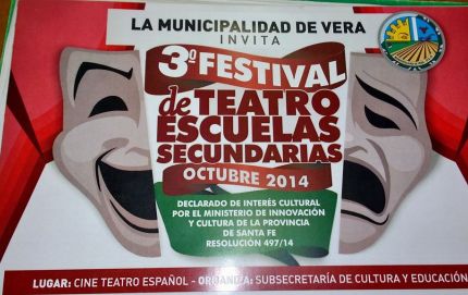 HOY COMIENZA EL 3ER. FESTIVAL MUNICIPAL DE TEATRO