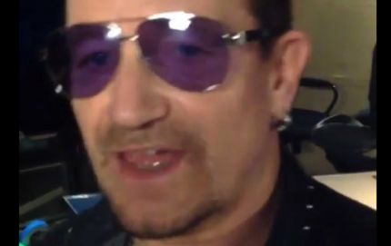 Bono de U2 le cantó el feliz cumpleaños a Charly García