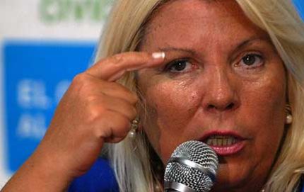 Carrió denunció a un dirigente del Frente Renovador por 