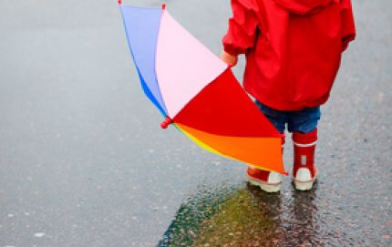 45 mm. fue el registro de lluvia para la ciudad de Vera