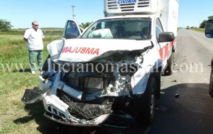 Tremendo accidente sobre la Ruta 1 a la altura del Paraje El Farolito.
