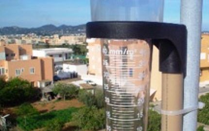 20mm registro de lluvia en Vera.