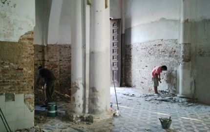  Inicio Obras de Restauración Templo