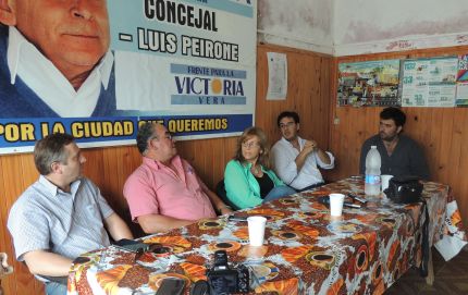 La diputada nacional Claudia Giaccone visitó Vera