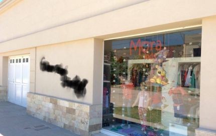 Reaparecieron las sospechosas pintadas
