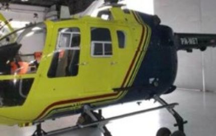 La provincia compró un nuevo helicóptero