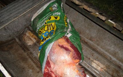 SECUESTRO DE 50 KG DE CARNE PRODUCTO DE UN ILICITO