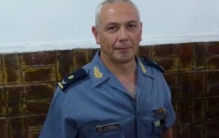 Finalmente se  desplazó al jefe policial denunciado por nazi
