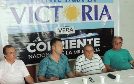 Las flamantes candidaturas 2015: El diputado Busatto a la gobernación y el concejal Peirone a la intendencia 