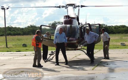 Bonfatti visitó las zonas más afectadas por las lluvias