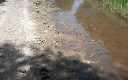 Reclamo de vecinos por el estado de la ciudad luego de las lluvias