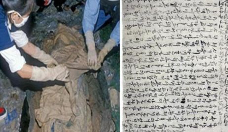 Un evangelio del siglo I fue hallado en la máscara de una momia
