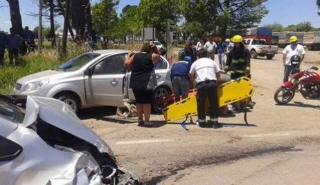 Se accidentaron en San Justo familias de Rio Negro y Reconquista
