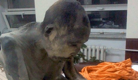 Un monje momificado hace 200 años 