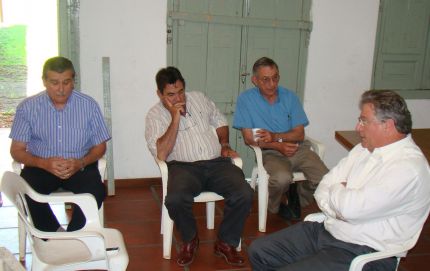 Fascendini visitó la Estación Experimental “Las Gamas”  
