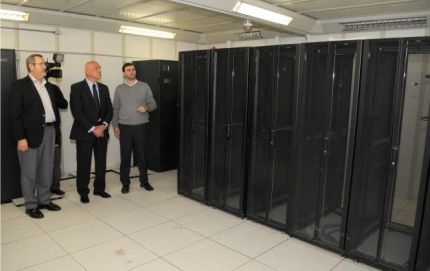 El gobernador visitó el nuevo Centro de Procesamiento de Datos de la provincia  