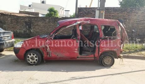 CHOQUE SOBRE RUTA 11