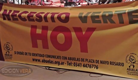 La búsqueda de las Abuelas pasó por Reconquista