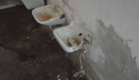 DESTROZOS  EN EL COMEDOR DE SAN MARTIN DE PORRES