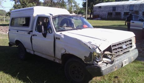 SIN CONSECUENCIAS GRAVES SE ACCIDENTARON LAS HNAS. DEL SAGRADO CORAZÓN DE FORTÍN OLMOS.