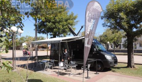 El camión de AFIP atenderá desde hoy hasta el viernes en la Plaza Independencia