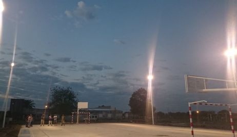 CONSTRUCCIÓN DEL PLAYÓN DEPORTIVO EN LA ESCUELA Nº 6064 PEDRO ZANNI