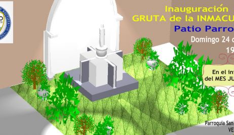 Inauguración Gruta a la Inmaculada