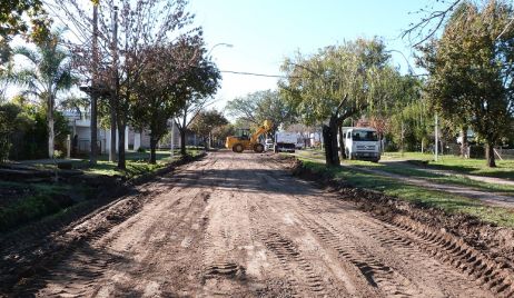 Continúa el Plan de Pavimentación de Boulevares en Malabrigo