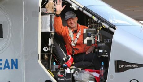 El avión solar logró unir Japón y Hawai luego de volar 8.300 kilómetros