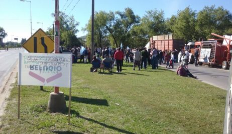 Productores Autoconvocados se manifiestan en Reconquista