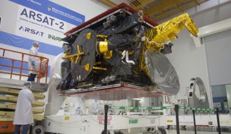 EL ARSAT-2 LISTO PARA IR AL ESPACIO