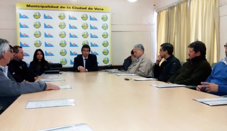 Se conformó la Junta Municipal de Defensa Civil de Vera