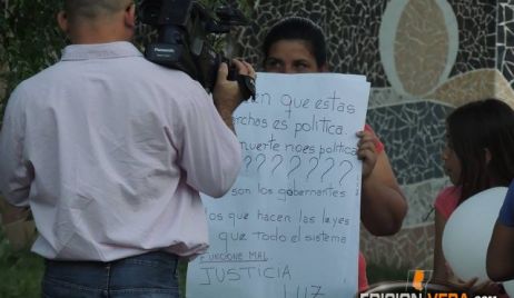 A las 9 hs. habrá otra marcha de justicia a cumplirse un año de la muerte de Luz Esmeralda