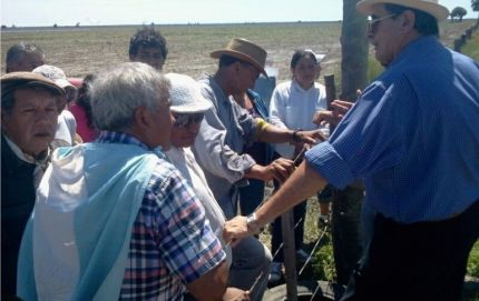 Se aplazó el desalojo en El Palmar