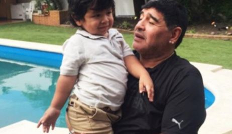 El reencuentro de Diego con su pequeño hijo en Devoto