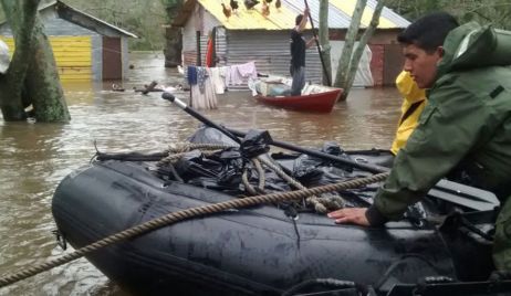El gobierno otorgó $ 25 millones a Santa Fe por las inundaciones