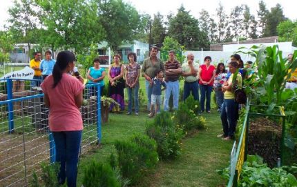Encuentro de ayuda técnica en Calchaquí