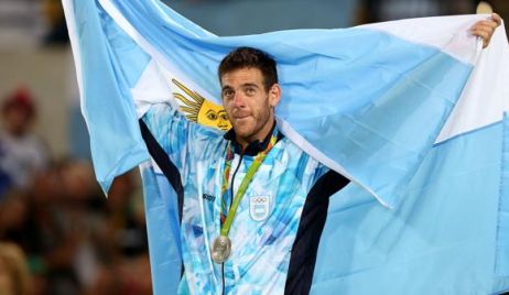 Del Potro perdió la final ante Murray y logró la medalla de plata .