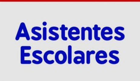 Inscripción para aspirantes a escalafón 2017/19 Asistentes Escolares