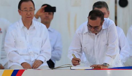 Así fue la firma del Acuerdo de Paz en Colombia