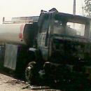 TRASLADARON A ROSARIO AL CAMIONERO QUE SUFRIÓ QUEMADURAS EN EL INCENDIO DE LAS GARZAS.