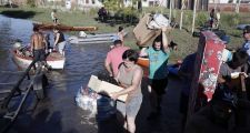 Un muerto y más del 75% de la población de La Emilia fue evacuada por las inundaciones