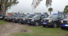  17 móviles para la policía de Vera y 9 de Julio
