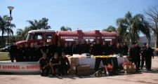 ENTREGA DE VEHÍCULO Y ELEMENTOS PARA LA AGRUPACION BOMBEROS DE VERA